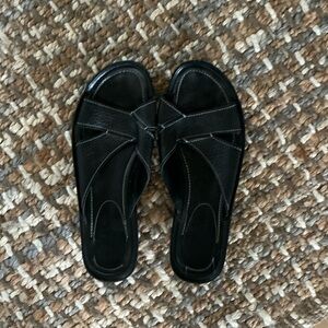 Cole Haan Women's Black Slide Sandals